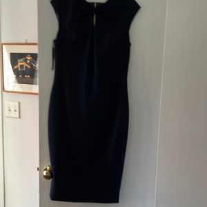 Ted Baker Navy Blue MIDI Dress